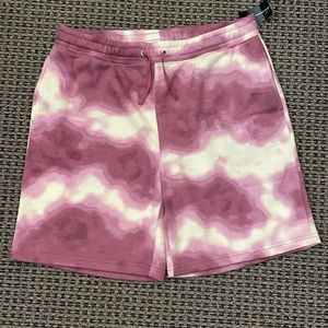 I.N.C. Size Small & Large, Pink and cream Men’s sweat shorts
